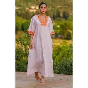 Fanm Mon Defne Striped Dress size M medium